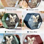 Κουτί Ευχών με Όνομα Παιδιού και Ημερομηνία Βάφτισης