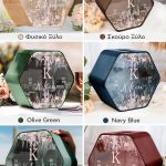 Ξύλινο Κουτί για Ευχές Βάπτισης με Όνομα & Ημερομηνία