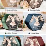 Κουτί Ευχών Βάπτισης Premium με Ονόμα & Ημερομηνία