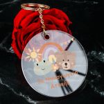 Plexi Μπρελόκ με Όνομα Νηπιαγωγείου, Σχολικό Ενθύμιο