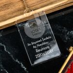 Plexi Μπρελόκ με Λογότυπο Σχολείου, Αναμνηστικό Αποφοίτησης