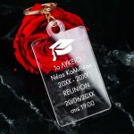 Plexi Μπρελόκ με Ημερομηνία, Σχολικό Ενθύμιο Αποφοίτησης