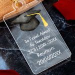 Plexi Μπρελόκ με Ημερομηνία Reunion, Σχολικό Αναμνηστικό