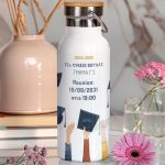 Μπουκάλι Θερμός με Κείμενο Reunion, Σχολικό Ενθύμιο Λυκείου