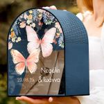 Ξύλινο Κουτί Ευχών για Βάπτιση με Προσωποποίηση