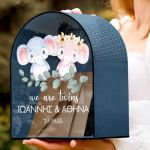 Προσωποποιημένο Κουτί Βάπτισης για ευχές σε Σχήμα Καμάρας