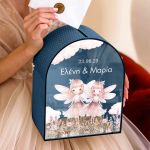 Προσωποποιημένο Κουτί Ευχών, Ιδανικό για Βάπτιση με Όνομα