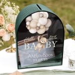 Κουτί Ευχών Βάπτισης με Όνομα και Σχήμα Καμάρα για Ευχές