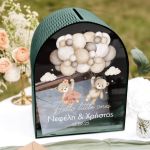 Προσωποποιημένο Ξύλινο Κουτί για Ευχές για Βάπτιση Παιδιού