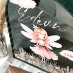 Premium Ξύλινο Κουτί Βάπτισης με Όνομα & Ημερομηνία