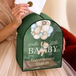 Κουτί Ευχών Βάπτισης Προσωποποιημένο με Όνομα Παιδιού