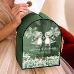 Premium Κουτί Ευχών Βάπτισης σε Σχήμα Καμάρα