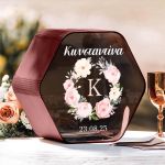 Premium Κουτί Ευχών Βάπτισης Με Όνομα & Σχήμα Ημερομηνία