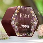 Κουτί Ευχών Προσωποποιημένο για Βάπτιση Με Όνομα