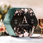 Προσωποποιημένο Ξύλινο Κουτί Ευχών Με Όνομα για Βάπτιση