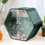 Ξύλινο Κουτί για Ευχές Βάπτισης με Όνομα & Ημερομηνία