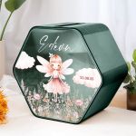 Προσωποποιημένο Premium Κουτί Ευχών Βάπτισης Με Όνομα