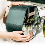 Προσωποποιημένο Premium Κουτί Ευχών με Όνομα για Βάφτιση