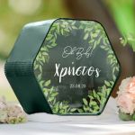 Προσωποποιημένο Κουτί Ευχών Βάπτισης σε Σχήμα Εξάγωνο