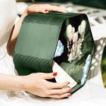 Κουτί Ευχών με Όνομα Παιδιού και Ημερομηνία Βάφτισης