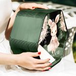 Κουτί Ευχών Βάπτισης Premium με Ονόμα & Ημερομηνία