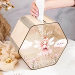 Προσωποποιημένο Premium Κουτί Ευχών Βάπτισης Με Όνομα