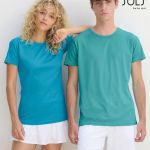 Sol's Sprint 02995 – Unisex Αθλητικό Μαύρο Μπλουζάκι από Πολυεστέρα