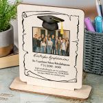 Ξύλινο Διακοσμητικό με Φωτογραφία, Ενθύμιο Αποφοίτησης