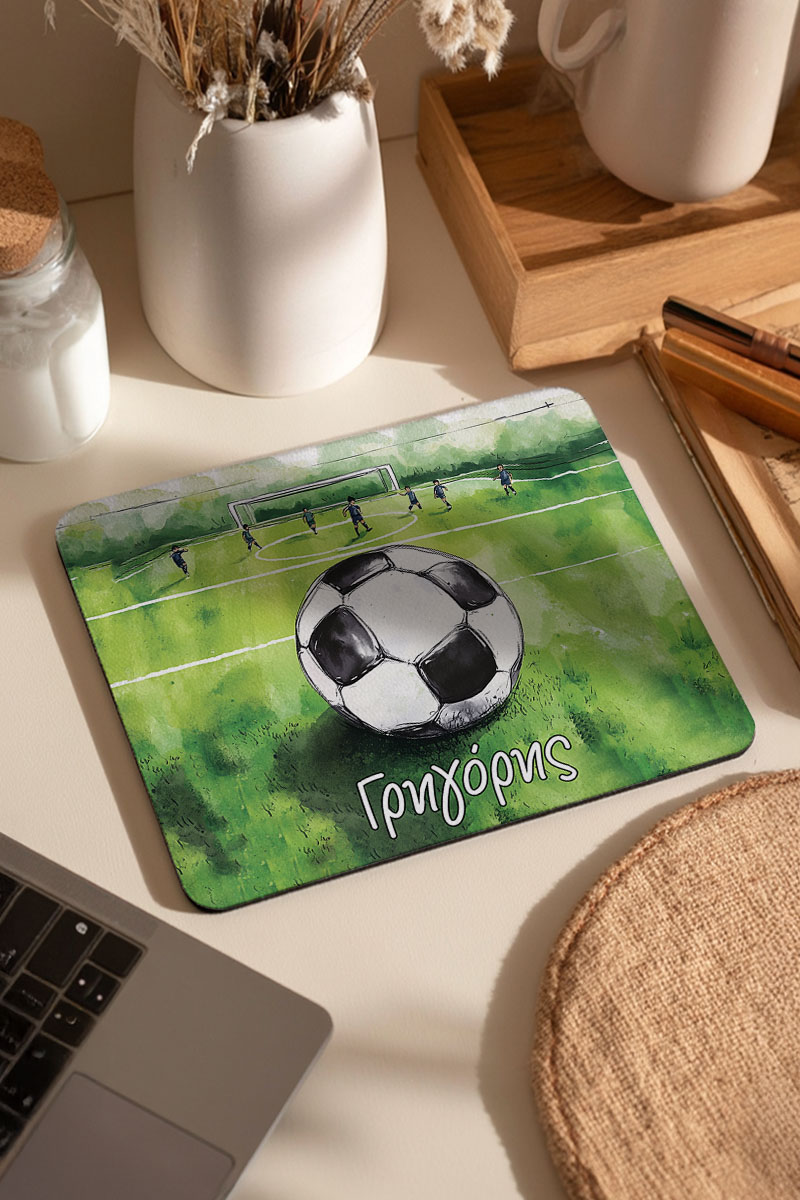 Mousepad Παιδικό για Αγόρι με Σχέδιο Μπάλλα Ποδοσφαίρου