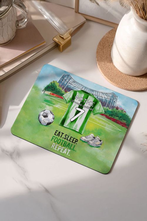 Mousepad Προσωποποιημένο για Αγόρι με Πράσινη Φανέλα