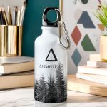 Παγούρι Αλουμινένιο Αθλητικό Προσωποποιημένο με Σχέδιο Δάσος