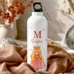 Παιδικό Αλουμινένιο Παγούρι για Κορίτσι με Πριγκίπισσα