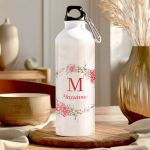 Παγούρι - Μπουκάλι Αλουμινένιο με Στεφάνι από Λουλούδια