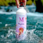 Αλουμινένιο Παγούρι Παιδικό για Κορίτσι με Γοργόνα στο Βυθό