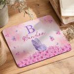 Mousepad Paidiko Prosopopoiimeno me Petaloudes & Louloudia