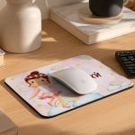 Mousepad Παιδικό για Κορίτσι με Όνομα και Σχέδιο Νεράιδα