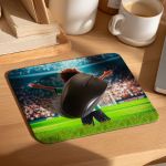 Mousepad για Παιδιά με Σχέδιο Πράσινο Ποδοσφαιριστή