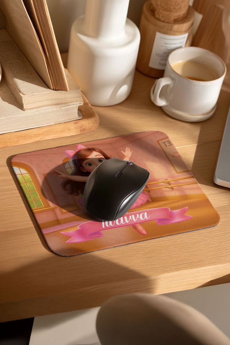 Mousepad Παιδικό για Κορίτσι με Σχέδιο Μπαλαρίνα