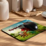 Παιδικό Προσωποποιημένο Mousepad με Δράκο και Κάστρο
