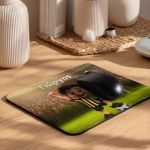 Προσωποποιημένο Mousepad για Αγόρι με Κιτρινόμαυρο Παίχτη