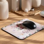 Mousepad Παιδικό για Κορίτσι με Σχέδιο Νεράιδα & Πεταλούδες