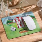 Mousepad Προσωποποιημένο για Αγόρι με Ερυθρόλευκη Φανέλα