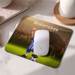 Προσωποποιημένο Mousepad για Αγόρι με Κυανόλευκο Παίχτη