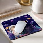 Mousepad Παιδικό για Αγόρι με Αστροναύτη και Όνομα