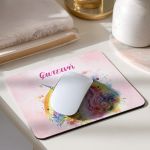 Παιδικό Mousepad για Κορίτσι με Όνομα και Σχέδιο Μονόκερο