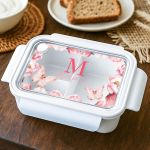 Παιδικό Δοχείο Φαγητού Λευκό – Lunch Box με Πεταλούδες