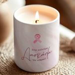 Άλμα Ζωής - Χειροποίητο Κερί Vanilla Cream, Δώρο για Δασκάλα