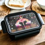 Παιδικό Δοχείο Φαγητού Μαύρο – Lunch Box με Μπαλαρίνα