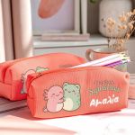 Προσωποποιημένη Σχολική Κασετίνα Κοραλί με Σχέδιο Squishees