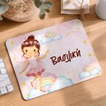 Mousepad Παιδικό για Κορίτσι με Όνομα και Σχέδιο Νεράιδα